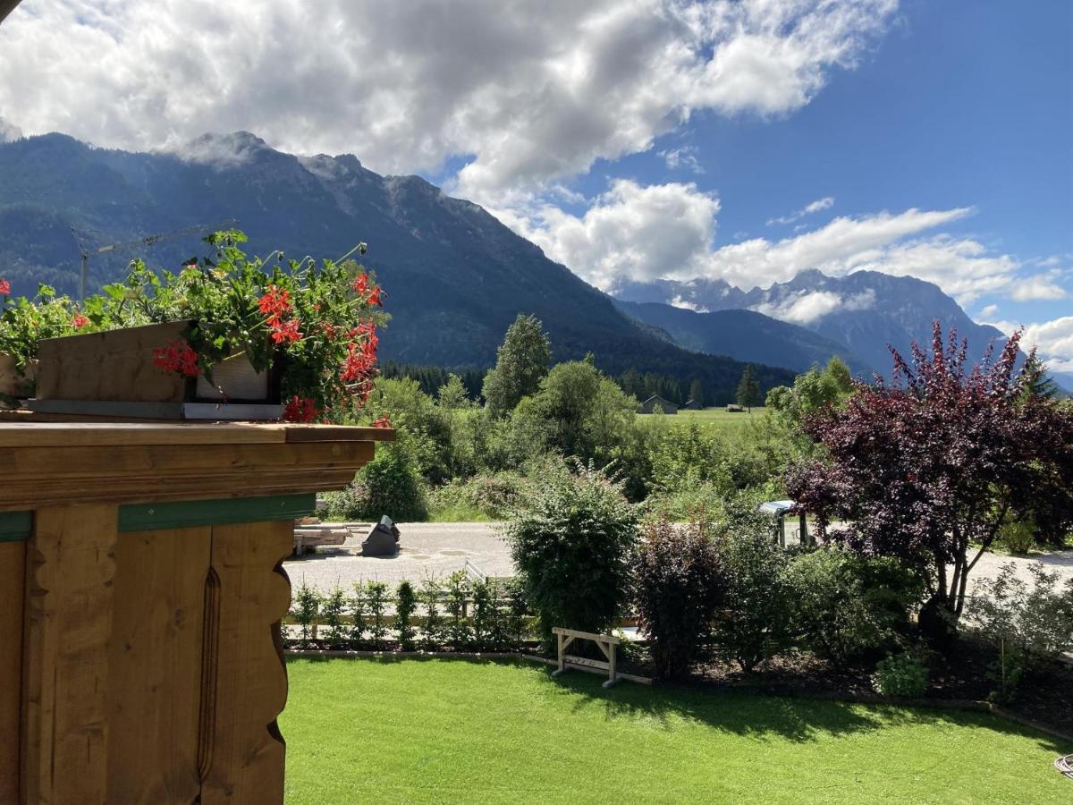 Landhaus Geierstanger Wallgau Eksteriør bilde